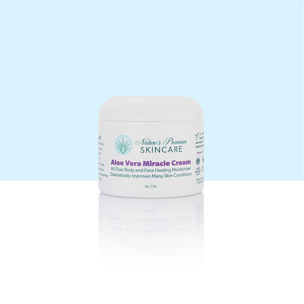 Aloe Vera Miracle Cream: 4oz Jar