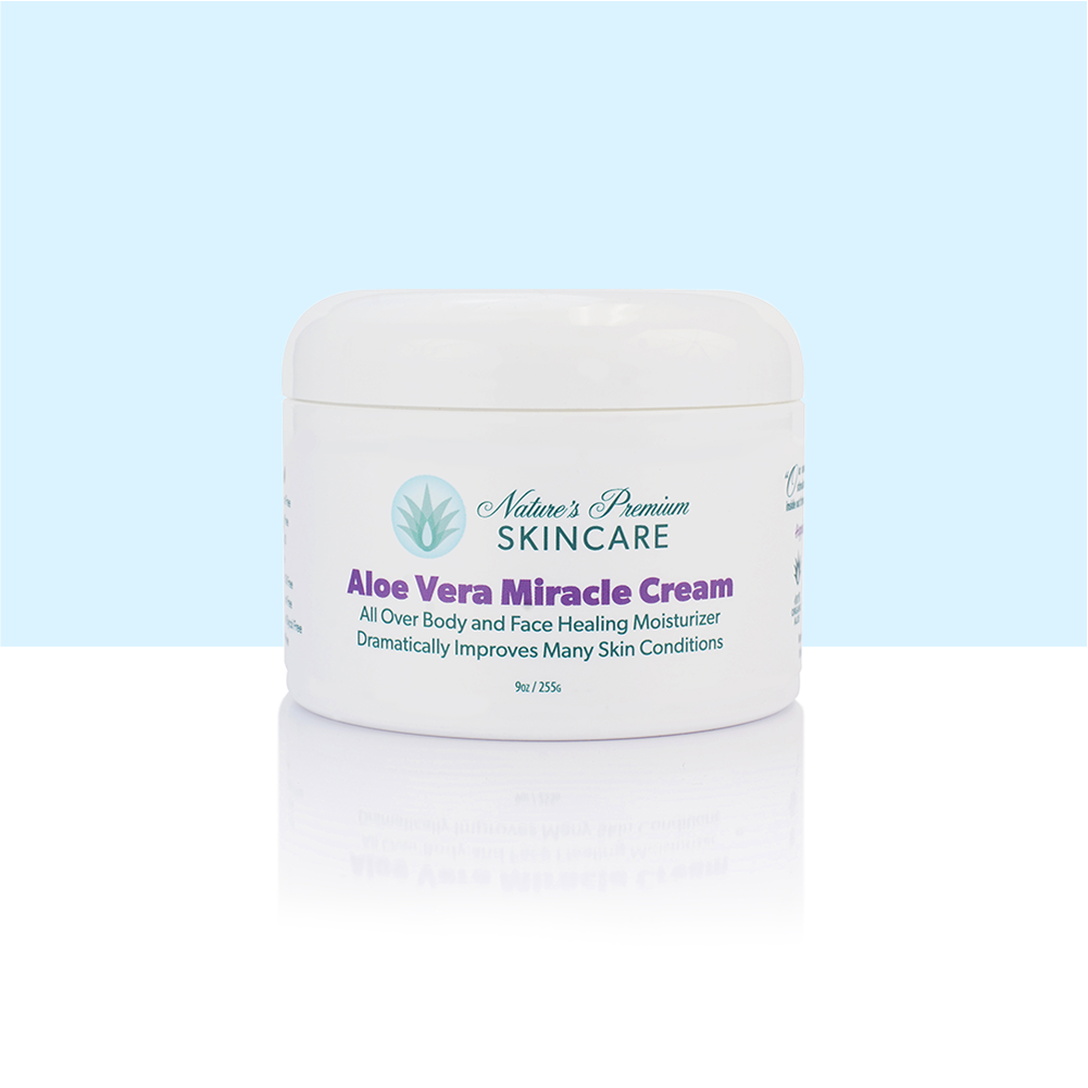 Aloe Vera Miracle Cream: 9 Ounce Jar