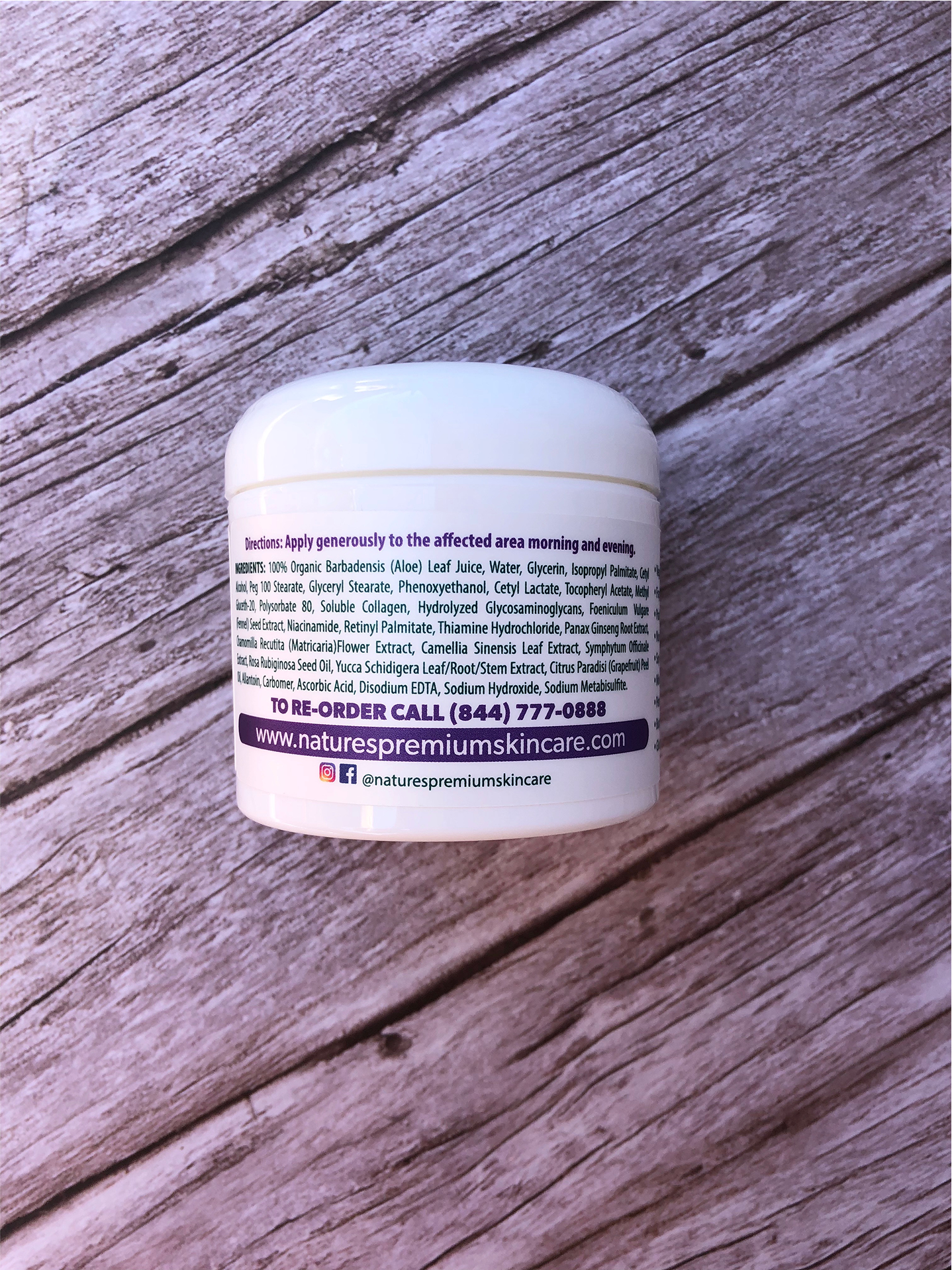 Aloe Vera Miracle Cream: 9 Ounce Jar
