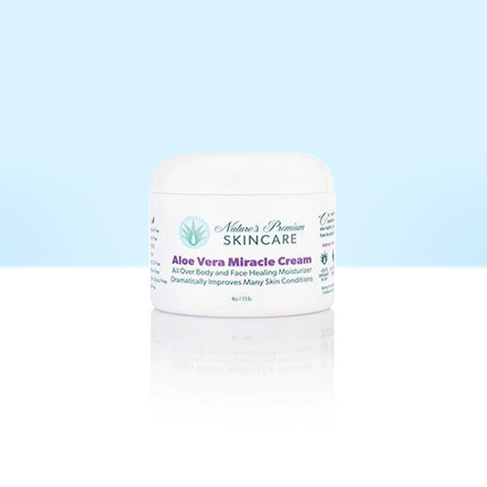 Aloe Vera Miracle Cream: 4oz Jar