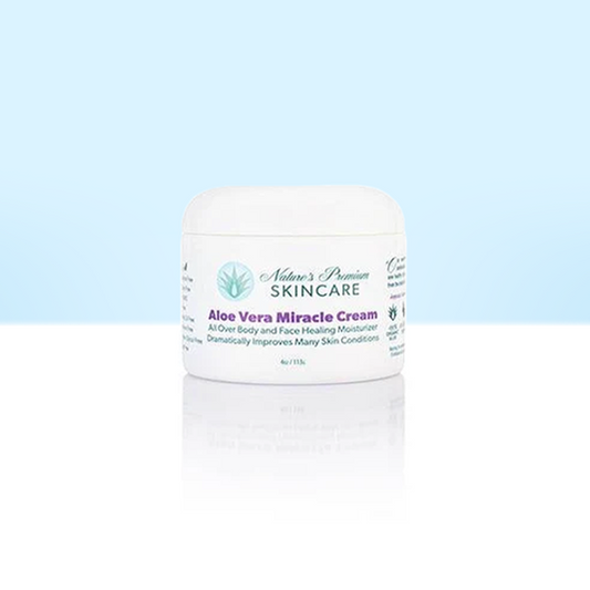 Aloe Vera Miracle Cream: 4oz Jar