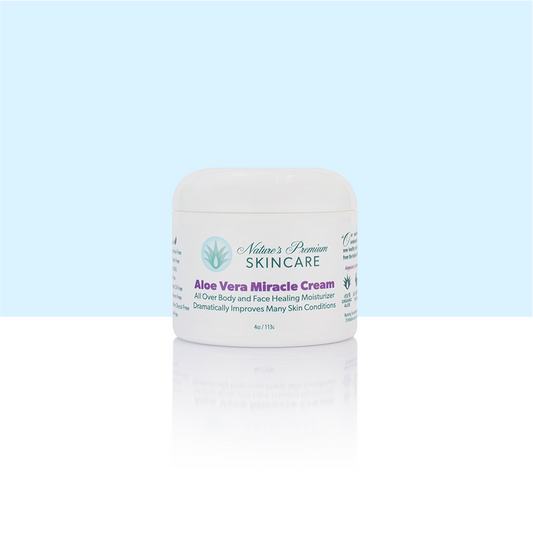 Aloe Vera Miracle Cream: 4oz Jar