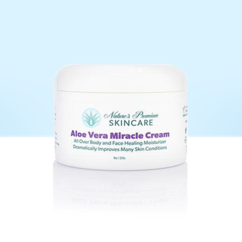 Aloe Vera Miracle Cream: 9 Ounce Jar