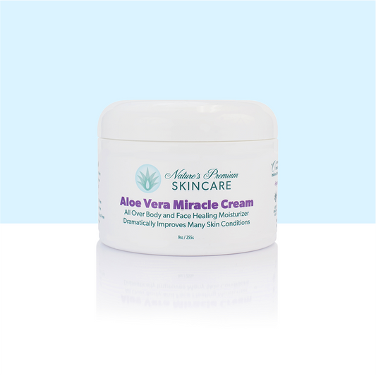 Aloe Vera Miracle Cream: 9 Ounce Jar